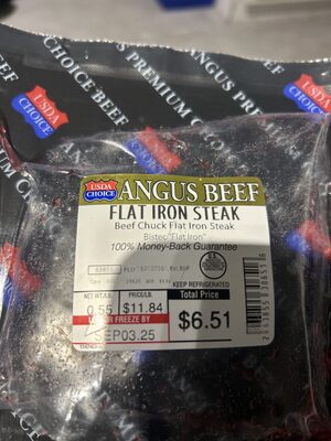 Flat Iron Steak