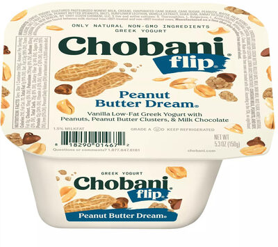 Flip Peanut Butter Dream Low Fat Greek Yogurt