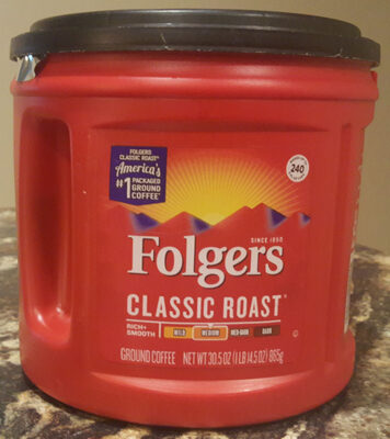 Folgers Classic Roast - Medium - 865g