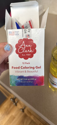Food Coloring Gel