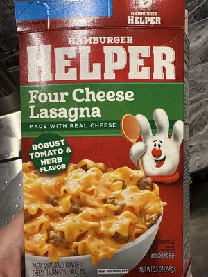 Four Cheese Lasagna