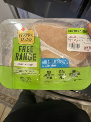 Free Range Simply Raised Breast Fillets