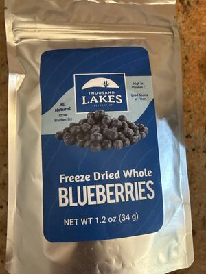 Freeze Dried Whole Blueberries