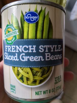 French Style Sliced Green Beans