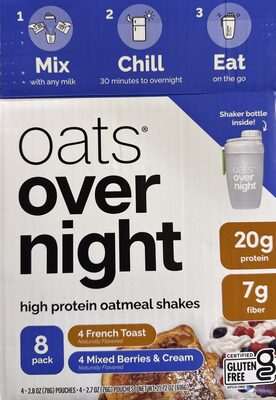 French Toast overnight oats