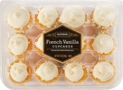 French vanilla cupcakes