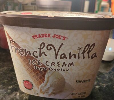 French vanilla ice cream