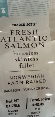 Fresh Atlantic Salmon