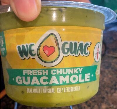 Fresh Chunky Guacamole Original Natural
