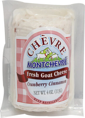 Fresh Goat Cheese, Cranberry Cinnamon