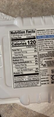 fresh ground turkey breast