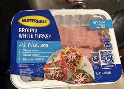 Fresh Ground White Turkey