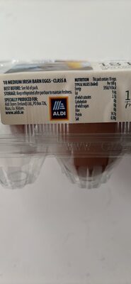 Fresh Irish Barn Eggs