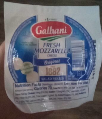 Fresh mozzarella