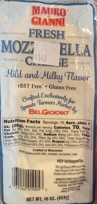 Fresh Mozzarella Cheese