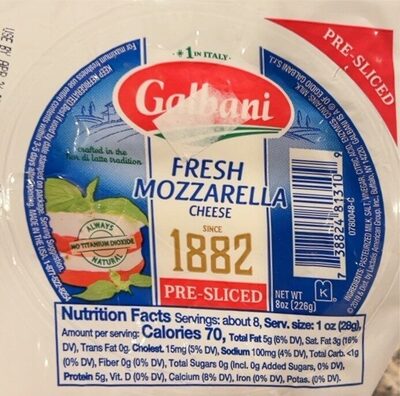 Fresh mozzarella cheese