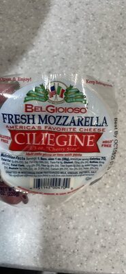 Fresh Mozzarella Ciliegine