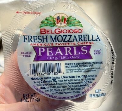Fresh Mozzarella Pearls