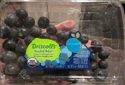 Fresh Organic Blueberries
