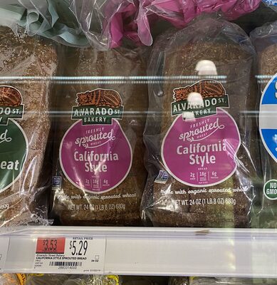 Freshly Sprouted Wheat - California Style Bread