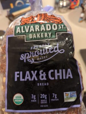 Freshly Sprouted Wheat Flax & Chia Bread