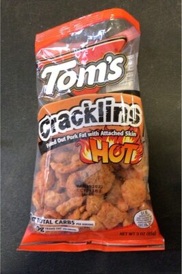 Fried Out Pork Fat With Attached Skin