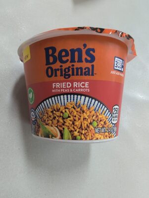 Fried Rice With Peas And Carrots