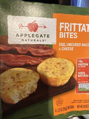 Frittata Bites, Egg, Uncured Bacon & Cheese