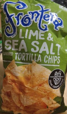 Frontera Lime & Sea Salt Flavored Tortilla Chips