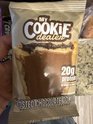 Frosted Chocolate Donut Pastry