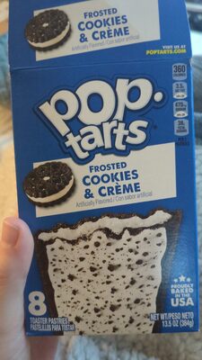 Frosted cookies & cream