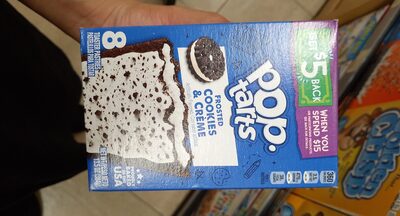 Frosted cookies & creme toaster pastries, frosted cookies & creme