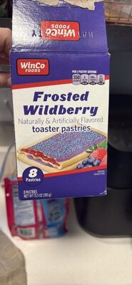 Frosted Wildberry toaster pastries