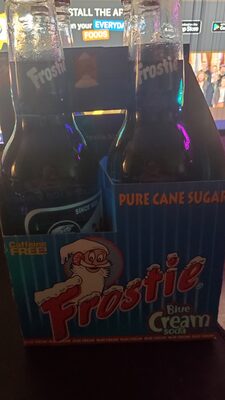 Frostie blue cream soda