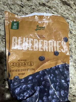 Frozen Blueberries