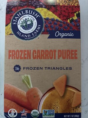 Frozen Carrot Puree