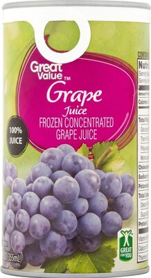 Frozen Concentrate, Grape Juice