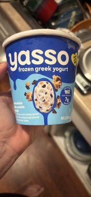 frozen greek yogurt chocolate chip cookie dough