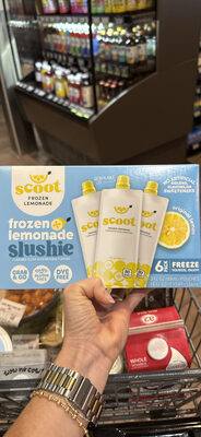 Frozen Lemonade Slushie