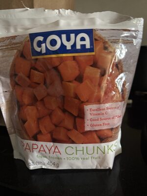 Frozen Papaya Chunks