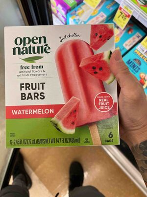 Fruit Bars Watermelon