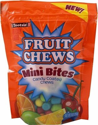 Fruit chews mini bites candy coated