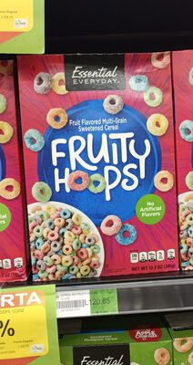 Fruit Flavored Multi-Grain Sweetened Cereal