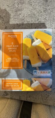 Fruit Juice Orange Splits