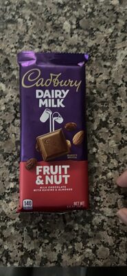 Fruit & Nut Milk Chocolate with Raisins & Almonds