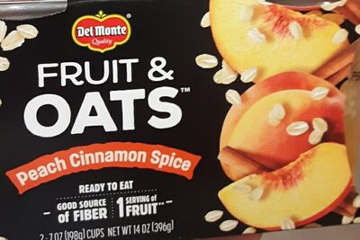 Fruit oats snack cups