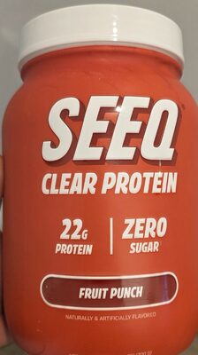 Fruit Punch Clear Proteins