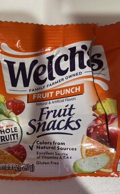 Fruit Punch Fruit Snacks