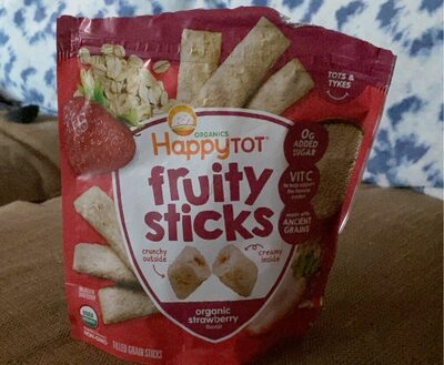 Fruity Sticks Organic Strawberry