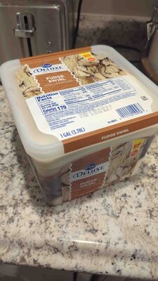 Fudge Swirl Ice Cream